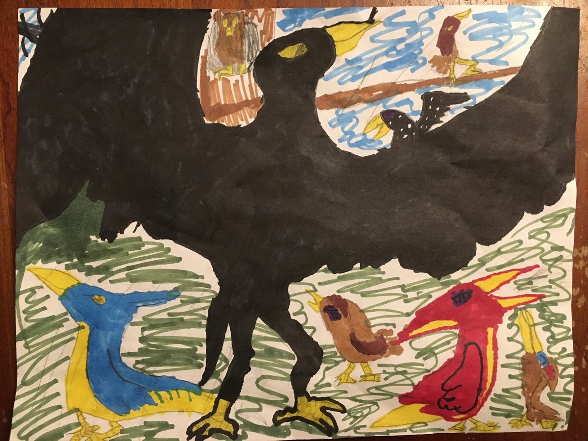 Mesa & Brodie’s drawings for the 2022 sticker contest