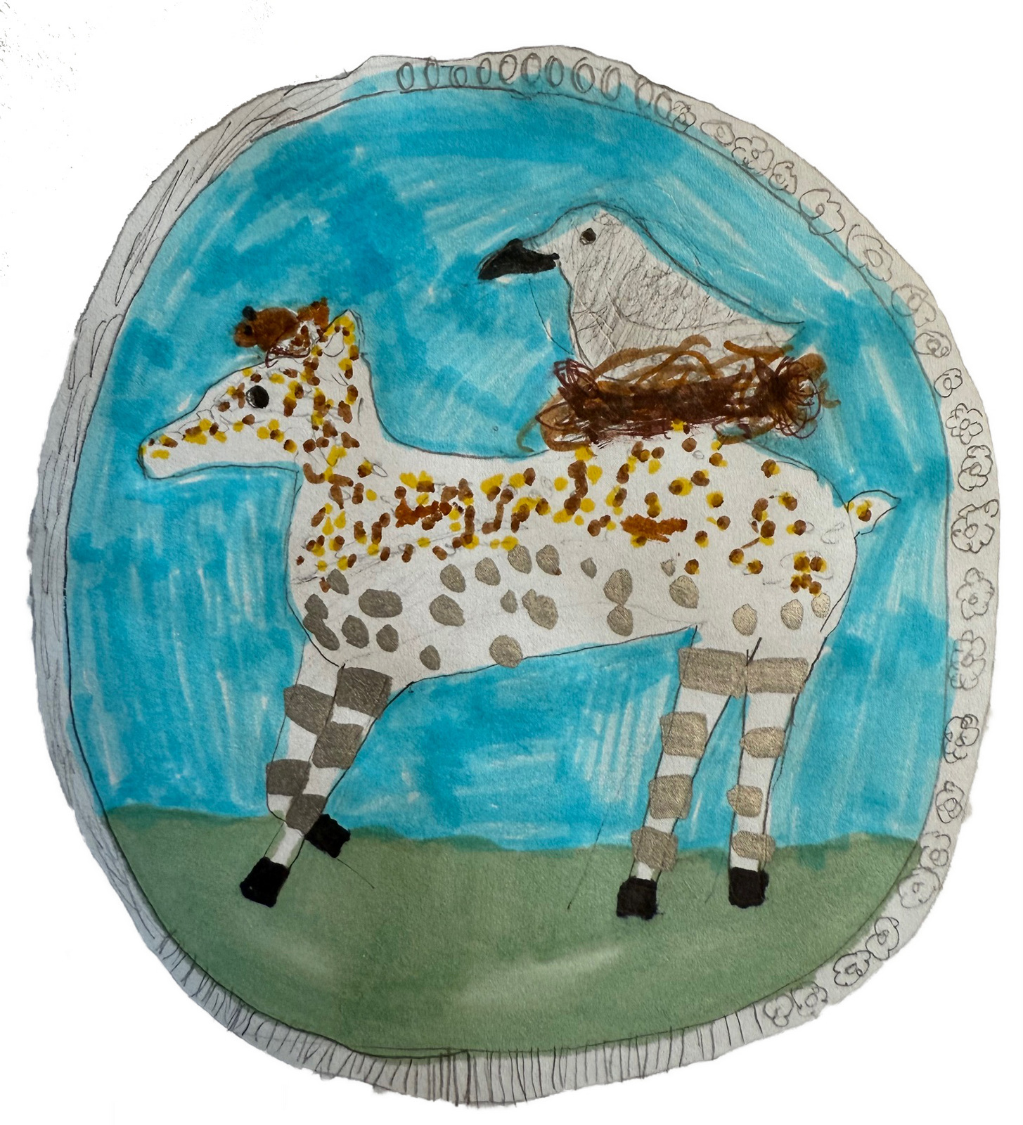 Garnett sticker design (2026)